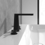 Villeroy & Boch Conum Dreiloch-Waschtischarmatur mit Zugstangen-Ablaufgarnitur