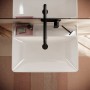 hansgrohe Xanuia Q Waschtisch 650/480 ohne Hahnloch und Überlauf, SmartClean