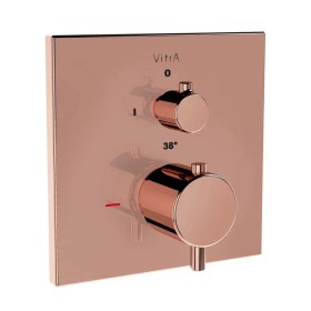 VitrA Root Square Thermostat-Wannenfüll- und Brausearmatur für Unterputz