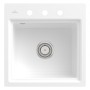 Villeroy & Boch Subway Style 50 S FLAT flächenbündige Spüle, Ablaufgarnitur mit Excenterbetätigung, inkl. Abtropfgitter
