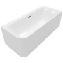 Villeroy & Boch Loop & Friends SQUARE Duo Vorwand-Badewanne, 180 x 80 cm für Eckeinbau rechts