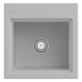 Villeroy & Boch Subway Style 50 S Einbauspüle, Ablaufgarnitur mit Handbetätigung