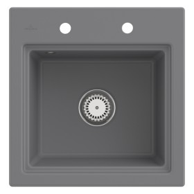 Villeroy & Boch Subway Style 50 S Einbauspüle, Ablaufgarnitur mit Handbetätigung