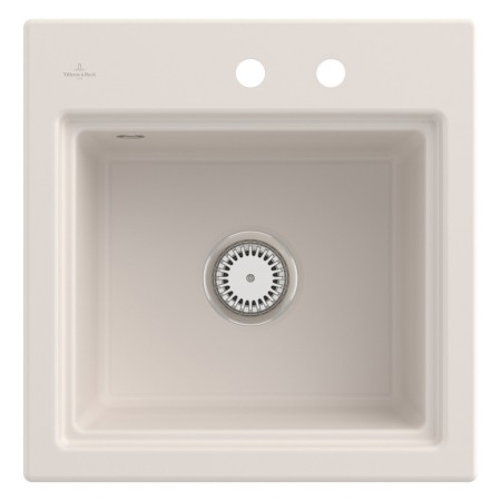 Villeroy & Boch Subway Style 50 S Einbauspüle, Ablaufgarnitur mit Excenterbetätigung