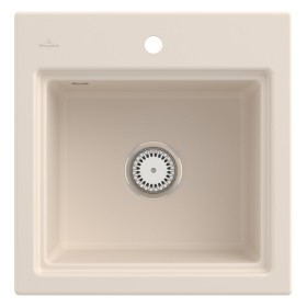Villeroy & Boch Subway Style 50 S Einbauspüle, Ablaufgarnitur mit Excenterbetätigung