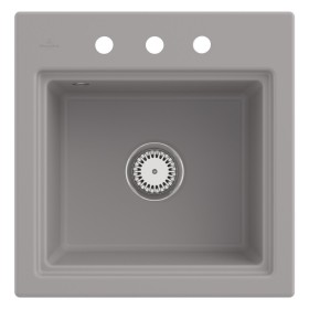 Villeroy & Boch Subway Style 50 S Einbauspüle, Ablaufgarnitur mit Excenterbetätigung