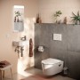 hansgrohe EluPura Original S Wand WC Set 540 AquaChannel Flush mit WC-Sitz mit SoftClose und QuickRelease