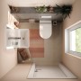 hansgrohe EluPura Original S Wand WC Set 540 AquaChannel Flush mit WC-Sitz mit SoftClose und QuickRelease