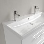 Villeroy & Boch Avento Schrankwaschtisch 100 x 47 cm, mit 2 Hahnlöchern, mit Überlauf