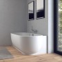 Duravit Luv Badewanne Ecke links 185 x 95 cm