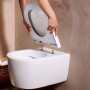 hansgrohe EluPura S Wand WC Set 540 AquaFall Flush mit WC-Sitz mit SoftClose und QuickRelease