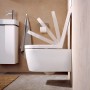 hansgrohe EluPura S Wand WC Set 540 AquaFall Flush mit WC-Sitz mit SoftClose und QuickRelease