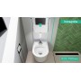 hansgrohe EluPura S Wand WC Set 540 AquaFall Flush mit WC-Sitz mit SoftClose und QuickRelease