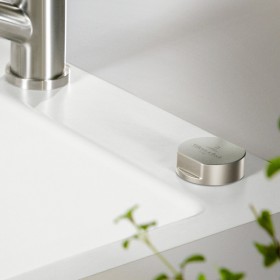 Évier encastrable Villeroy & Boch Subway Style 50 S FLAT, bonde à commande excentrique, avec grille d'égouttage