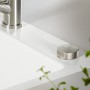 Villeroy & Boch Subway Style 50 S FLAT flächenbündige Spüle, Ablaufgarnitur mit Excenterbetätigung, inkl. Abtropfgitter
