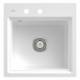 Villeroy & Boch Subway Style 50 S FLAT flächenbündige Spüle, Ablaufgarnitur mit Excenterbetätigung, inkl. Abtropfgitter