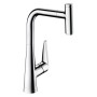 hansgrohe Talis Select M51 Einhebel-Küchenarmatur 300, Eco, Ausziehauslauf, 1jet