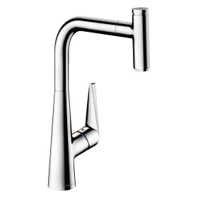 hansgrohe Talis Select M51 Einhebel-Küchenarmatur 300, Eco, Ausziehauslauf, 1jet