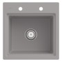 Villeroy & Boch Subway Style 50 S FLAT flächenbündige Spüle, Ablaufgarnitur mit Excenterbetätigung, inkl. Abtropfgitter