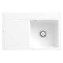 Villeroy & Boch Subway Style 45 FLAT flächenbündige Spüle, Ablaufgarnitur mit Handbetätigung, Becken rechts