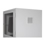 Wolfstahl PC-Schrank stahl, abschliessbar, 68x60x170cm lichtgrau - verkehrsweiss