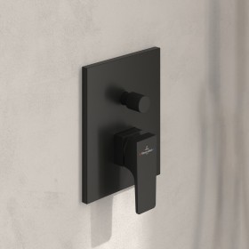 Villeroy & Boch Taro Duschsystem mit Brausestange Kopfbrause und UP-Einhebel-Armatur