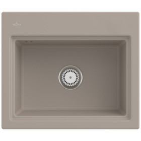 Villeroy & Boch Subway Style 60 S Einbauspüle, Ablaufgarnitur mit Excenterbetätigung, inkl. Abtropfgitter
