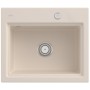 Villeroy & Boch Subway Style 60 S FLAT flächenbündige Spüle, Ablaufgarnitur mit Excenterbetätigung, inkl. Abtropfgitter
