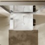 hansgrohe Xelu Q Waschbecken 60 x 48 cm ungeschliffen, mit 1 Hahnloch