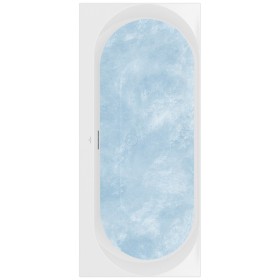 Baignoire ovale duo Villeroy & Boch Loop & Friends 170 x 75 cm, Hydropool Entry, Position 2
