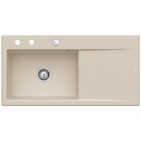 Villeroy & Boch Subway Style 60 Einbauspüle, Ablaufgarnitur mit Excenterbetätigung, Becken links