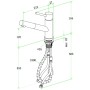 Villeroy & Boch Como Shower Einhebel-Küchenarmatur
