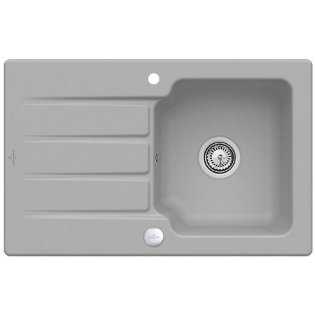 Villeroy & Boch Architectura 45 Einbauspüle, mit Ablaufgarnitur und Excenterbetätigung, reversibel