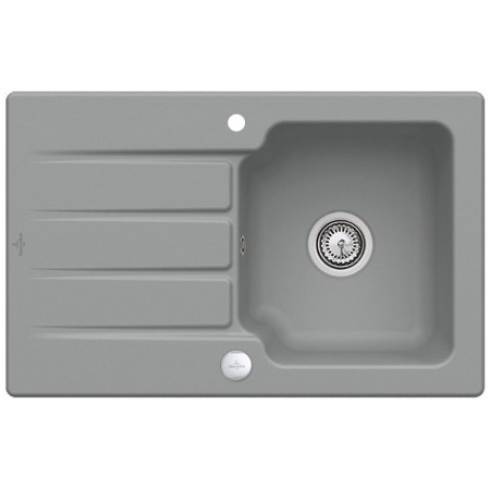 Villeroy & Boch Architectura 45 Einbauspüle, mit Ablaufgarnitur und Excenterbetätigung, reversibel