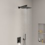 Villeroy & Boch Taro Duschsystem mit Brausehalter, Stabhandbrause und UP-Einhebel-Armatur