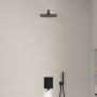 Villeroy & Boch Taro Duschsystem mit Brausehalter, Stabhandbrause und UP-Einhebel-Armatur