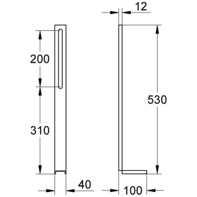 Supports de transport GROHE Uniset