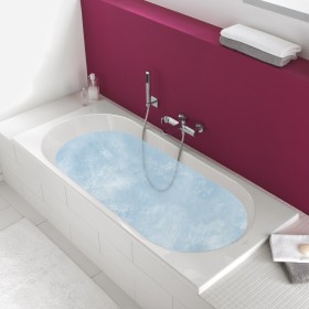 Villeroy & Boch O.novo Solo Badewanne 160 x 70 cm, Airpool Comfort, Technik Position 1, mit Trio Ablaufgarnitur