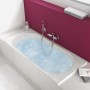 Villeroy & Boch O.novo Solo Badewanne 160 x 70 cm, Airpool Comfort, Technik Position 1, mit Trio Ablaufgarnitur