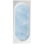 Villeroy & Boch O.novo Solo Badewanne 160 x 70 cm, Airpool Comfort, Technik Position 1, mit Trio Ablaufgarnitur