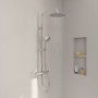 Villeroy & Boch Taro Duschsystem mit 3 Funktionen für Wandmontage