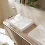 hansgrohe Xelu Q Aufsatz-Waschbecken 60 x 48 cm geschliffen, mit 1 Hahnloch