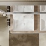 hansgrohe Xelu Q Aufsatz-Waschbecken 60 x 48 cm geschliffen, mit 1 Hahnloch