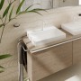 hansgrohe Xelu Q Aufsatz-Waschbecken 60 x 48 cm geschliffen, mit 1 Hahnloch