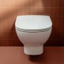 LAUFEN LUA Wand WC PACK mit Tiefspüler spülrandlos, WC Sitz inkl. Absenkautomatik und Montageband