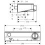 hansgrohe ShowerTablet Select 300 Brausethermostat