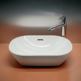 LAUFEN LUA Aufsatzwaschtisch oval 50 x 35,5 cm, mit Überlauf