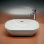 LAUFEN LUA Aufsatzwaschtisch oval 50 x 35,5 cm, mit Überlauf