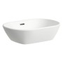 LAUFEN LUA Aufsatzwaschtisch oval 50 x 35,5 cm, mit Überlauf