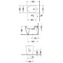 Duravit ME by Starck Stand-Bidet